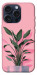 Чехол Pink plant для iPhone 15 Pro