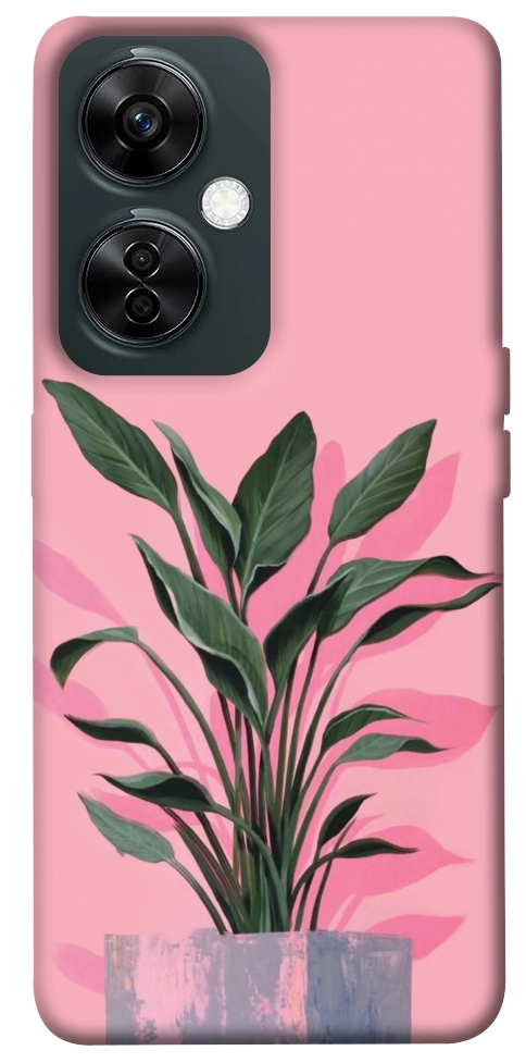 Чехол Pink plant для OnePlus Nord CE 3 Lite