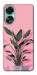 Чохол Pink plant для Oppo A78 4G