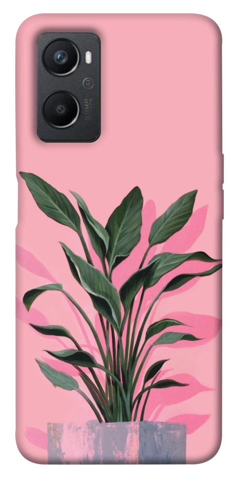 Чехол Pink plant для Oppo A36