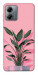 Чохол Pink plant для Motorola Moto G14