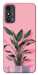 Чехол Pink plant для ZTE Blade A53