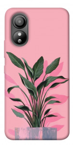 Чехол Pink plant для ZTE Blade L220