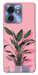 Чохол Pink plant для Motorola Edge 40