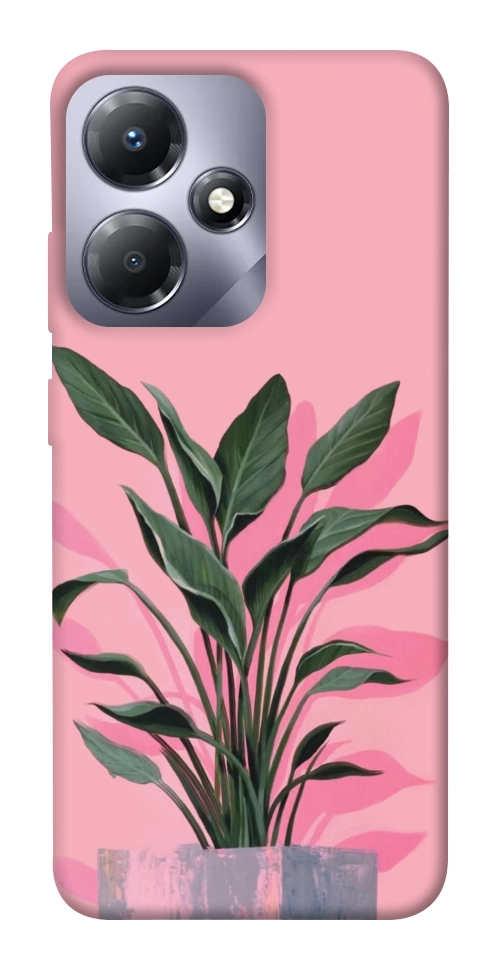 Чохол Pink plant для Infinix Hot 30 Play