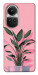 Чехол Pink plant для Oppo Reno 10