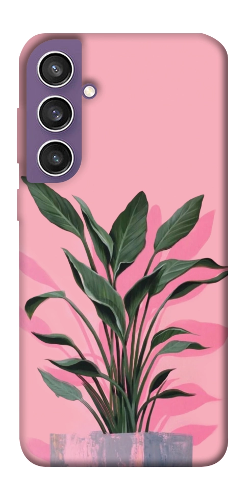 Чехол Pink plant для Galaxy S23 FE