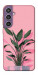 Чехол Pink plant для Galaxy S23 FE