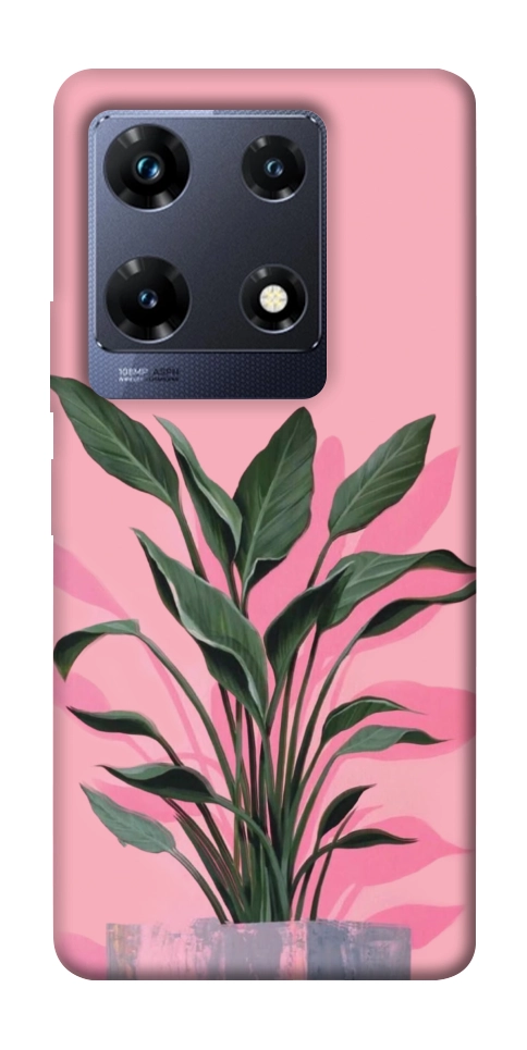 Чехол Pink plant для Infinix Note 30 Pro NFC