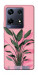 Чехол Pink plant для Infinix Note 30 Pro NFC