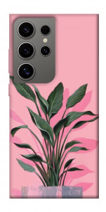 Чохол Pink plant для Galaxy S24 Ultra