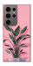 Чохол Pink plant для Galaxy S24 Ultra