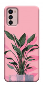 Чохол Pink plant для Motorola Moto G42