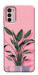 Чехол Pink plant для Motorola Moto G42