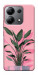 Чехол Pink plant для Xiaomi Redmi Note 13 4G