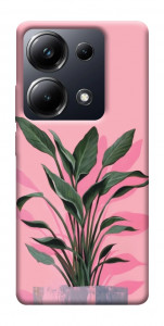 Чехол Pink plant для Xiaomi Poco M6