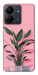 Чехол Pink plant для Xiaomi Poco C65