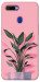 Чехол Pink plant для Oppo A7