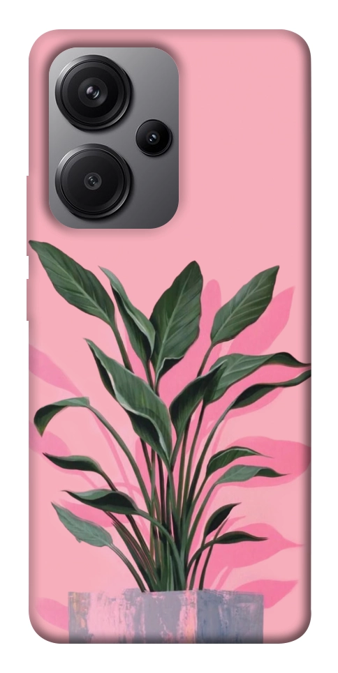 Чехол Pink plant для Xiaomi Redmi Note 13 Pro+