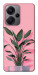 Чехол Pink plant для Xiaomi Redmi Note 13 Pro+