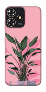 Чехол Pink plant для ZTE Blade A73 4G
