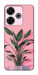 Чохол Pink plant для Xiaomi Redmi 13 4G
