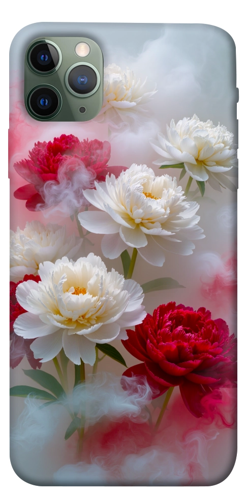 Чехол Red and white smoke для iPhone 11 Pro Max