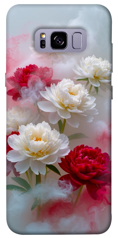 Чехол Red and white smoke для Galaxy S8+