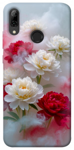 Чехол Red and white smoke для Huawei P Smart (2019)