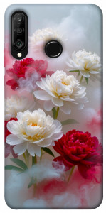 Чехол Red and white smoke для Huawei P30 Lite
