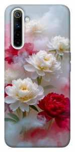 Чехол Red and white smoke для Realme 6
