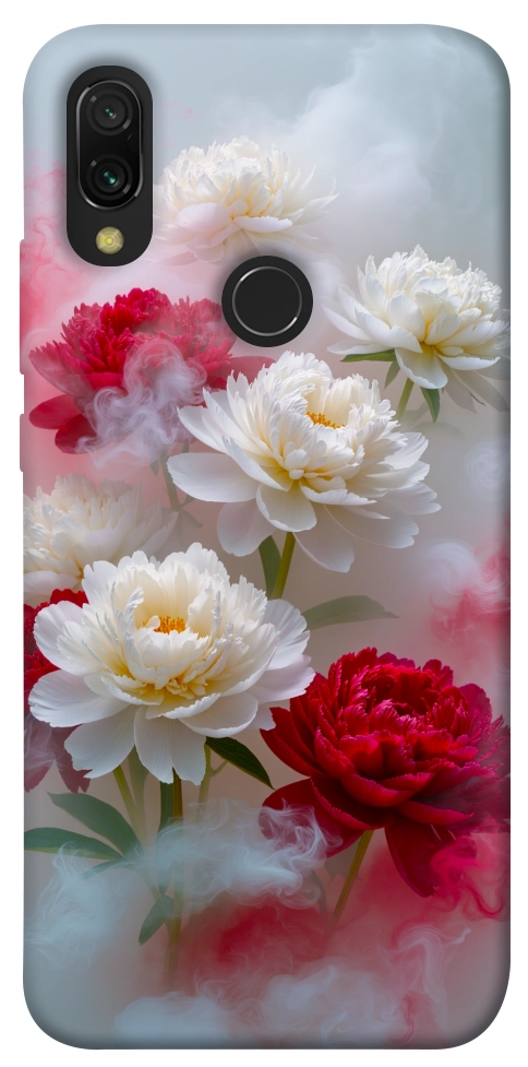 Чехол Red and white smoke для Xiaomi Redmi 7