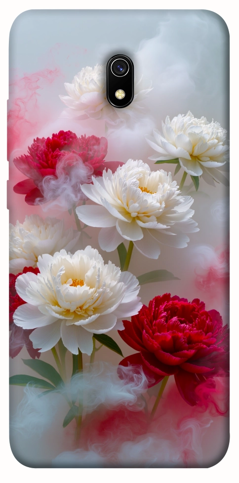 Чехол Red and white smoke для Xiaomi Redmi 8a