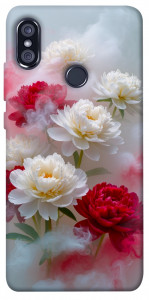 Чохол Red and white smoke для Xiaomi Redmi Note 5 (DC)