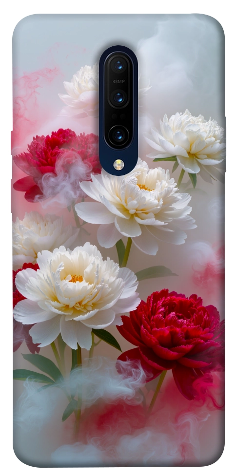 Чохол Red and white smoke для OnePlus 7 Pro
