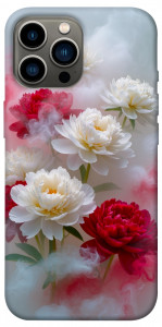 Чохол Red and white smoke для iPhone 12 Pro Max