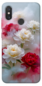 Чехол Red and white smoke для Xiaomi Mi 8