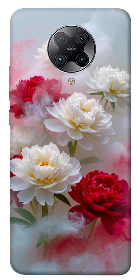 Чехол Red and white smoke для Xiaomi Redmi K30 Pro