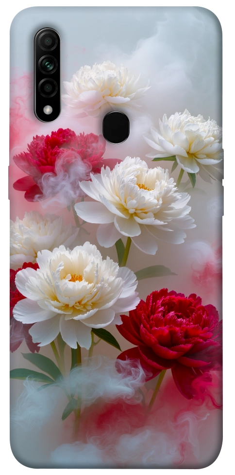 Чохол Red and white smoke для Oppo A31
