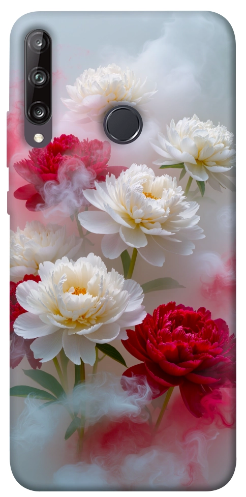 Чехол Red and white smoke для Y7p (2020)