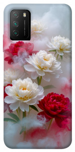 Чехол Red and white smoke для Xiaomi Poco M3