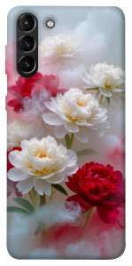 Чехол Red and white smoke для Galaxy S21+