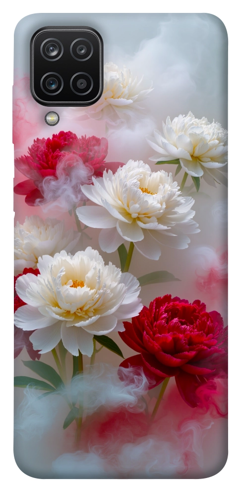Чехол Red and white smoke для Galaxy A12