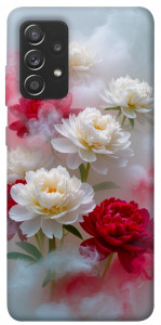Чехол Red and white smoke для Samsung Galaxy A72 4G