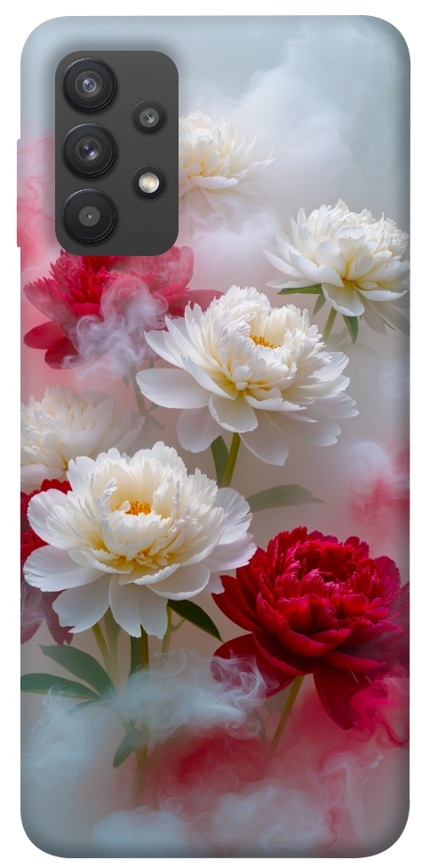 Чехол Red and white smoke для Galaxy A32 4G