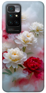 Чехол Red and white smoke для Xiaomi Redmi 10