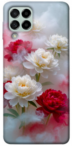 Чехол Red and white smoke для Galaxy M53