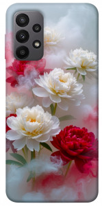 Чехол Red and white smoke для Galaxy A23