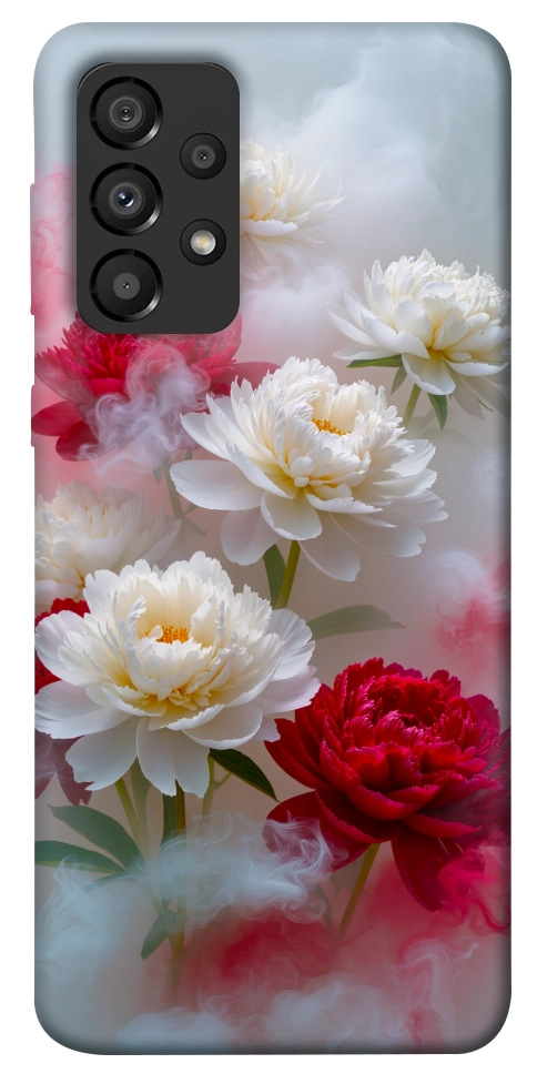 Чехол Red and white smoke для Galaxy A33 5G