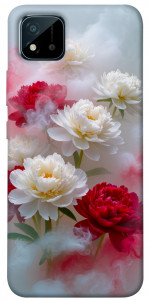 Чехол Red and white smoke для Realme C20